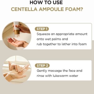 فوم شوینده آمپولی سنتلا – Madagascar Centella Ampoule Foam