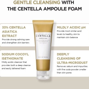 فوم شوینده آمپولی سنتلا – Madagascar Centella Ampoule Foam