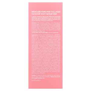 سرم اگزوزوم PDRN شات 2000 مدی کیوب ضد چروک و روشن کننده - PDRN PINK EXOSOME SHOT SERUM 2000