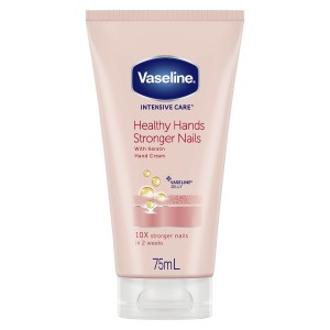 کرم دست و ناخن تیوپی حاوی کراتین وازلین - Vaseline Healthy Hands Stronger Nails Whit Keratin