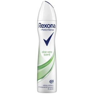 اسپری رکسونا ضدتعریق آلوئه‌ورا ۱۵۰ میل – Rexona Deospray Aloe Vera Scent 150ML