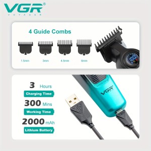 ماشین اصلاح موی سر و صورت شارژی وی جی ار مدل VGR V- 996