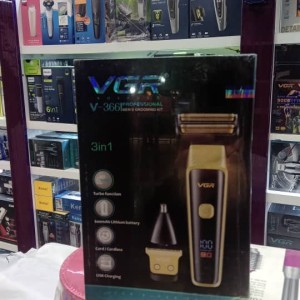 ست ماشین اصلاح موی صورت و بدن وی جی آر مدل VGR V-366