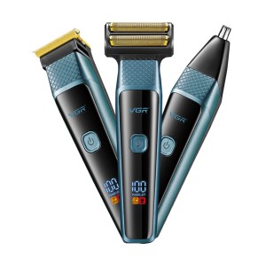 ست ماشین اصلاح موی صورت و بدن وی جی آر مدل VGR V-366