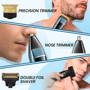 ست ماشین اصلاح موی صورت و بدن وی جی آر مدل VGR V-366