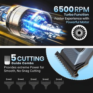 ست ماشین اصلاح موی صورت و بدن وی جی آر مدل VGR V-366