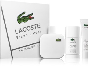 گيفت ست اورجينال لاگوست سفید-Lacoste L.12.12 Blanc