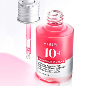سرم آنوا نیاسینامید 10% + TXA 4% روشن‌کننده، ضدلک و کمک‌کننده به شفافیت پوست