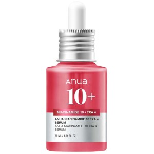 سرم آنوا نیاسینامید 10% + TXA 4% روشن‌کننده، ضدلک و کمک‌کننده به شفافیت پوست Anua Niacinamide 10 + TXA 4 Serum