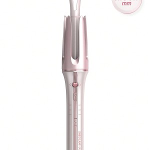 اتو مو و فرکننده شیگلم  19 میلی‌متری؛ فرهای فنری و یکدست در چند ثانیه (SHEGLAM Cupid’s Charm One-Touch Instant Curler (19mm