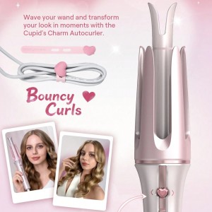 اتو مو و فرکننده شیگلم  19 میلی‌متری؛ فرهای فنری و یکدست در چند ثانیه (SHEGLAM Cupid’s Charm One-Touch Instant Curler (19mm