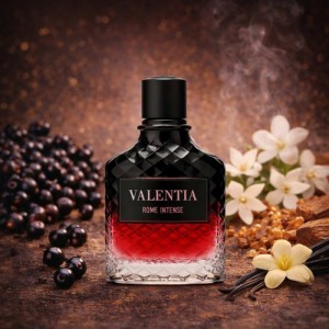 عطر ولنتیا روم اینتنس فرگرانس ورلد (ولنتینو اومو بورن این روما اینتنس ) | Fragrance World Valentia Rome Intense | حجم ۱۰۰ میلی‌لیتر