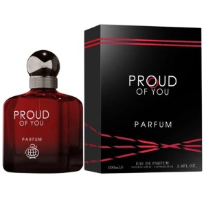 عطر پرود آف یو پارفوم فرگرانس ورلد (جورجویا آرمانی استرانگر ویت یو پارفوم)  Fragrance World Proud Of YOU PARFUM | خرید عطر مردانه گرم، شیک و ماندگار