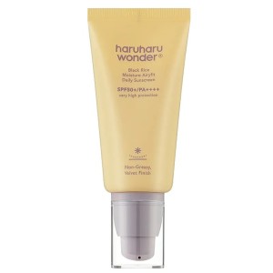 ضد آفتاب روزانه مخملی برنج سیاه هارو هارو واندر SPF50+ PA++++