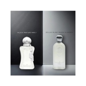 عطر دلیلاه بلانک الحمبرا (مارلی والایا) Maison Alhambra Delilah Blanc | رایحه گلی-میوه‌ای شیک با حس لطافت، تمیزی و جذابیت روزانه