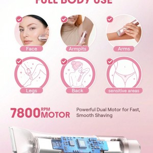 شیور بیکینی برقی دو سر Smooth Moves شیگلم ؛ اصلاحی نرم، سریع و بی‌دردسر برای نواحی حساس