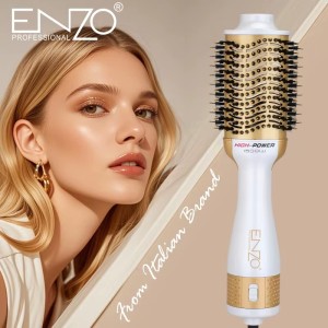 سشوار چرخشی حرفه‌ای ENZO EN-4134؛ راز موهای حجیم، صاف و براق در خانه