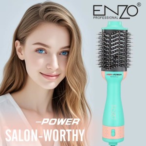 سشوار چرخشی حرفه‌ای ENZO EN-4134؛ راز موهای حجیم، صاف و براق در خانه