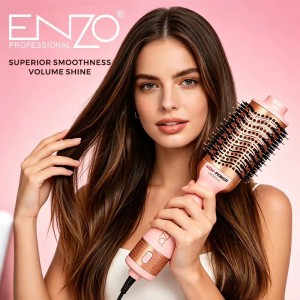 سشوار چرخشی حرفه‌ای ENZO EN-4134؛ راز موهای حجیم، صاف و براق در خانه