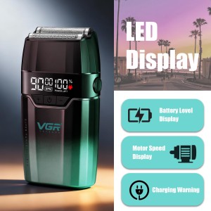 شیور فویلی VGR V-308: اوج لطافت، قدرت تیتانیوم و اصلاحی بی‌نقص