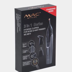 تریمر چندکاره MC-8814؛ اصلاح دقیق بینی، گوش، ریش و سبیل با شارژ USB