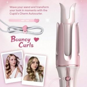 اتو مو و فرکننده شیگلم  32 میلی‌متری؛موج‌های نرم و براق در چند دقیقه (SHEGLAM HAIR Cupid’s Charm Auto Curler (32mm
