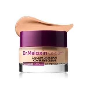 کرم دور چشم روشن‌کننده و ضدلک دکتر  ملاکسین Cemenrete Calcium Dark Spot Eye Cream؛ راهکاری کره‌ای برای پوست خسته و تیره زیر چشم