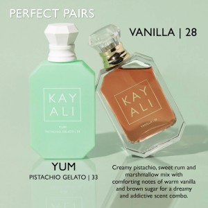 عطر کایالی یام پیستاچیو جلاتو 33 | Kayali Yum Pistachio Gelato EDP Intense ؛ عطر لوکس بستنی پسته‌ای با ماندگاری گرم و شیرین