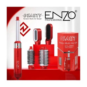 سشوار برس‌دار ENZO EN-6227؛ حالت‌دهی حرفه‌ای مو در خانه