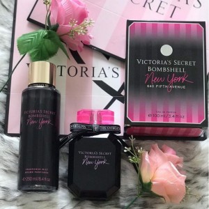 گیفت ست زنانه Victoria Secret Bombshell New York Combo Set 2 in 1