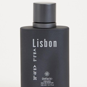 عطر مردانه دیفکتو لیزبان مشکی 100 میل Defacto Lisbon