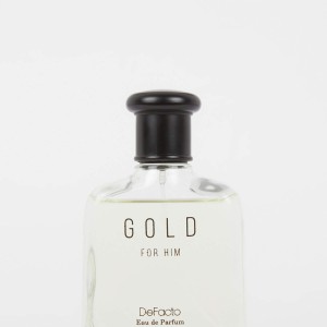 عطر مردانه Gold for him defacto حجم 100 میلی لیتر