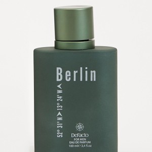 عطر مردانه برلین دیفیکتو سبز یشمی - Berlin Defacto  حجم 100 میلی لیتر