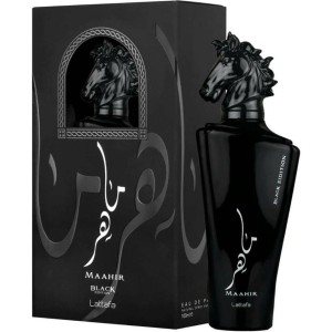 لطافه ماهیر بلک ادیشن - Lattafa Perfumes Maahir Black Edition حجم 100 میلی لیتر