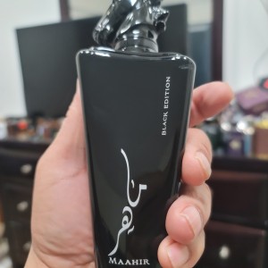 لطافه ماهیر بلک ادیشن - Lattafa Perfumes Maahir Black Edition حجم 100 میلی لیتر