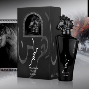 لطافه ماهیر بلک ادیشن - Lattafa Perfumes Maahir Black Edition حجم 100 میلی لیتر