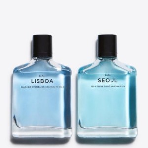 ست عطر  یونیسکس لیسبوا + سئول برند زارا ( SEOUL 100 ML + LISBOA 100 ML )