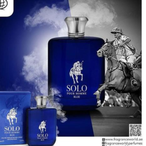سلو پور هوم بلو فرگرانس ورد - Fragrance World Solo Pour Homme Blue
