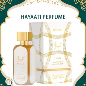 لطافه حیاتی جواهر الذهبی - Lattafa hayaati Gold Elixir