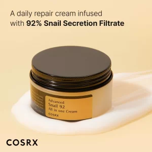 کرم مرطوب کننده و آبرسان حلزون کوزارکس - Cosrx Advanced Snail 92 All In One Cream  (100 g)