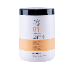 ماسک موی غنی و احیا کننده پيورينگ 01 حجم 1 لیتر - Puring 01 Richness Intensive Mask dry and treated hair 1L