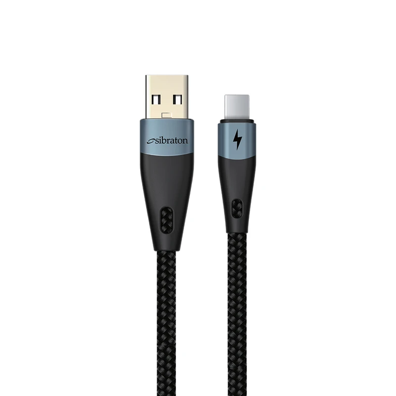 کابل تبدیل USB به USB-C سیبراتون مدل S665C طول 1 متر