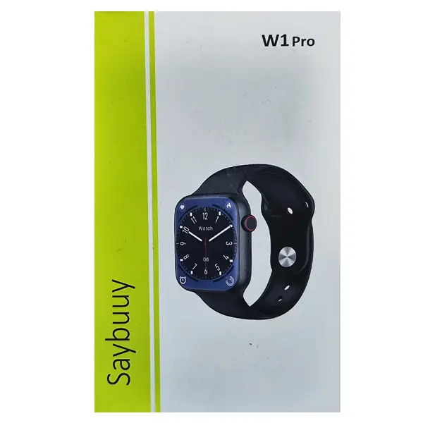 ساعت هوشمند سی بای مدل W1 Pro_black