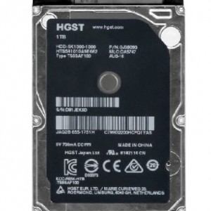 هارد استوک لپ تاپ HGST 2.5 ظرفیت 1 ترابایت