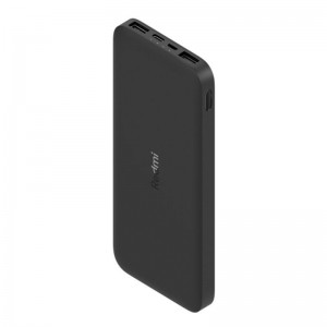 پاوربانک شیائومی مدل Redmi ظرفیت 10000 میلی آمپر ساعت به همراه کابل تبدیل microUSB