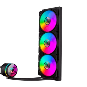 خنک کننده مایع پردازنده گیم مکس IceBurg 360 Infinity Black