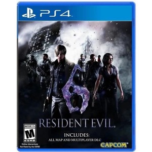 دیسک بازی Resident Evil 6 برای PS4 (کارکرده)