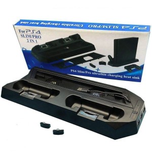 استند شارژ و فن ps4 دوکاره مدل YH 24