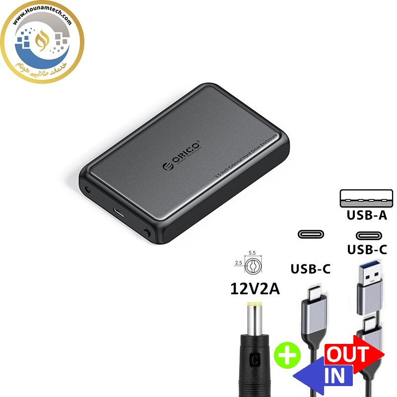 باکس هارد USB3.0 مدل ORICO-DDL35-C3