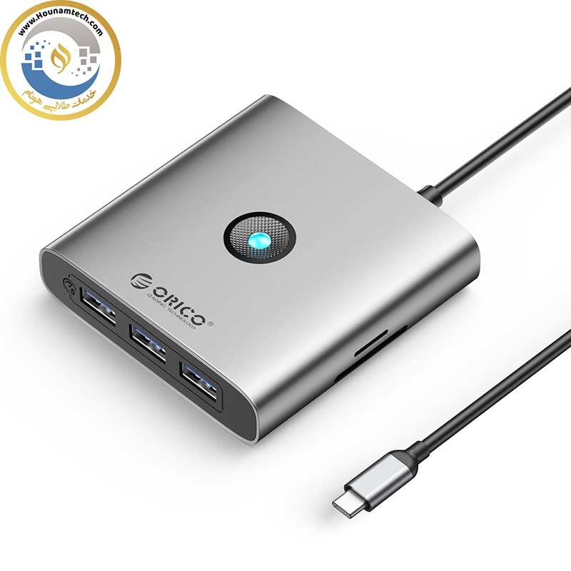 هاب داک استیشن 8 پورت Type-C مدل ORICO-FAX3-8PM